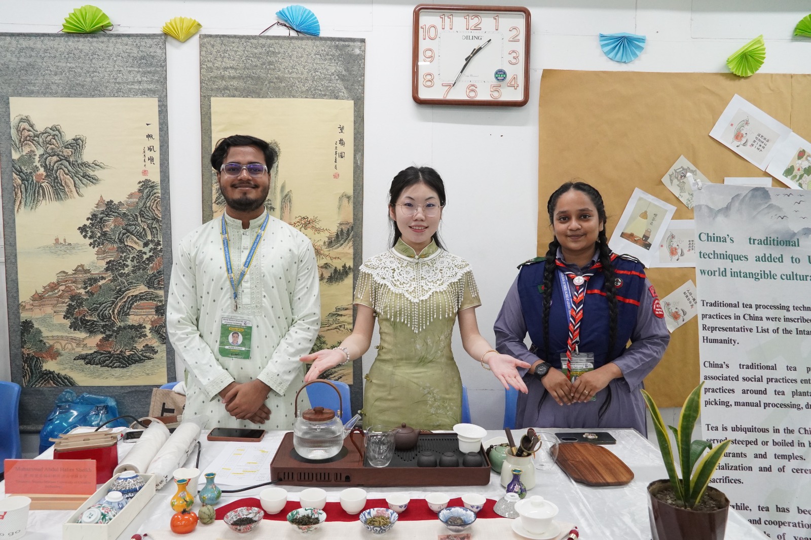 International Tea Day, the Shanto-Mariam Honghe Confucius Classroom (SMHHCC), Gallery